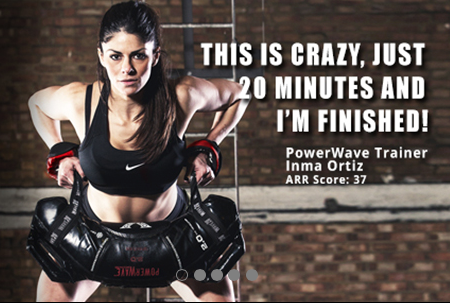 PowerWave, une nouvelle façon de s’entraîner…