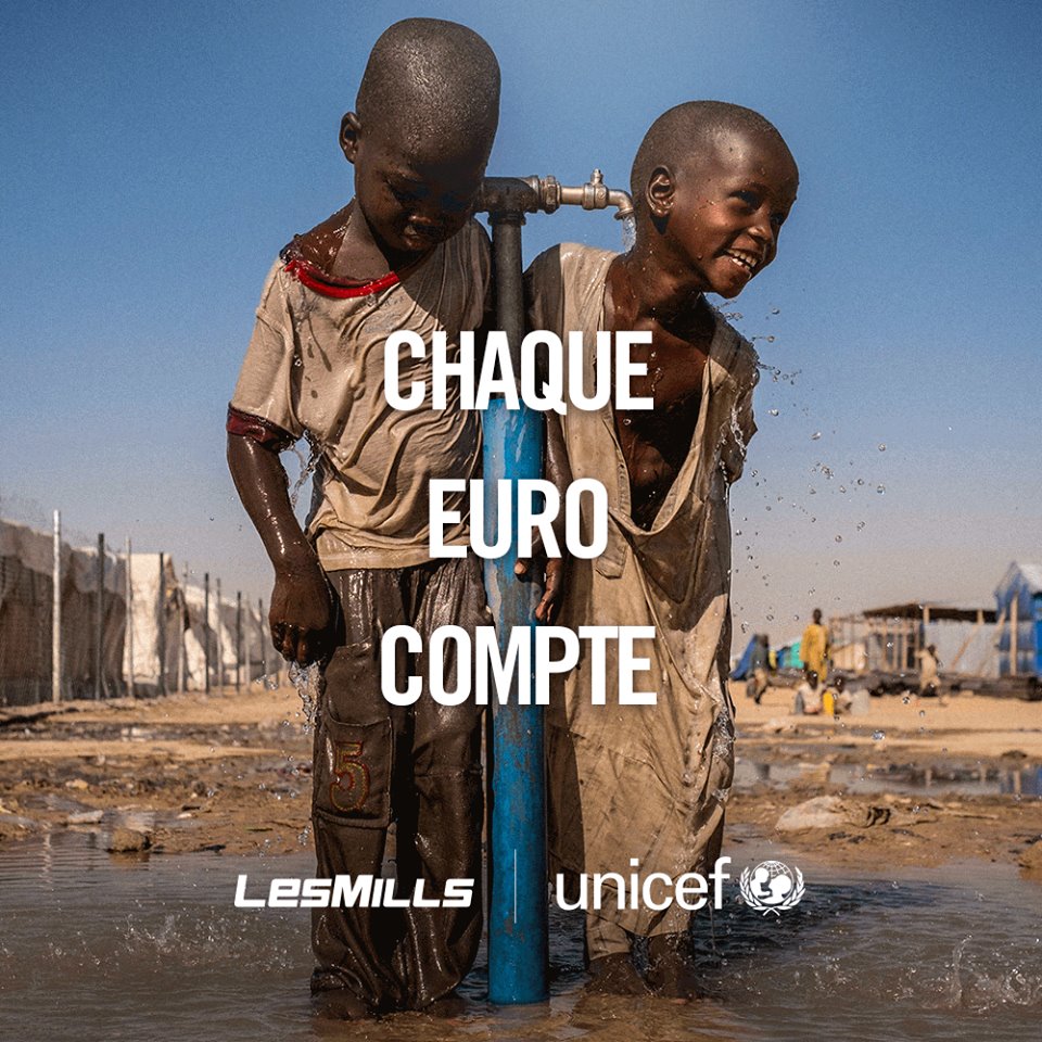 Les Mills & Unicef : Les premiers résultats de Workout for water !