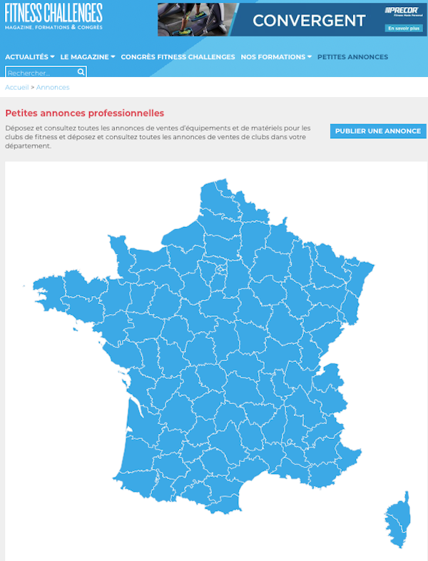Fitness Challenges : Petites annonces professionnelles, nouvelle formule !