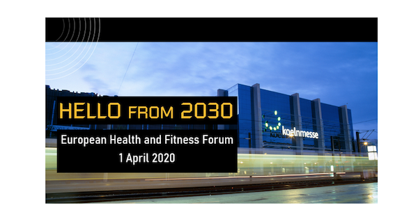 7e Forum Fitness Européen : HELLO from 2030 !