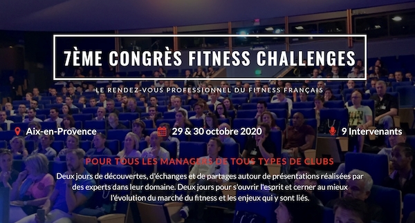 7ème Congrès Fitness Challenges reporté !