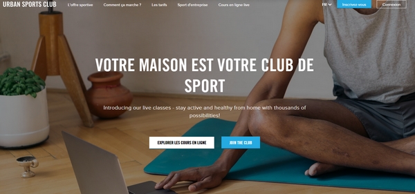 Urban Sports Club solidaire des clubs de fitness !