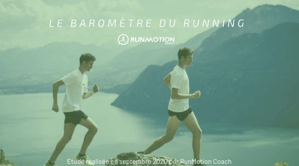 RunMotion Coach dévoile le Baromètre du Running…