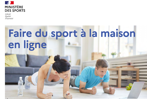 Offre de cours en ligne du Ministère des Sports, une provocation !