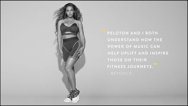 Peloton signe avec Beyoncé pour réaliser des entraînements spécifiques !