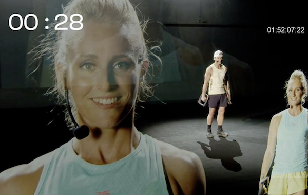 Les Mills utilise la technologie des hologrammes !