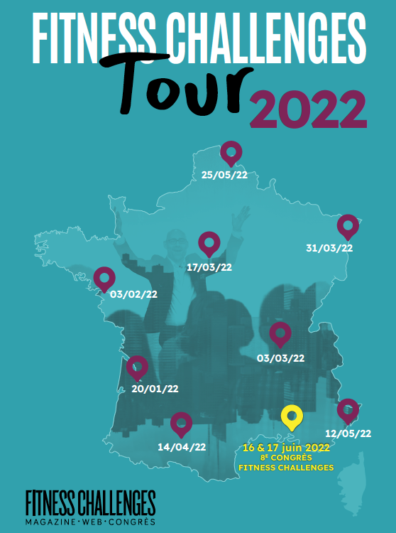 NOUVEAU : Fitness Challenges Tour 2022 !