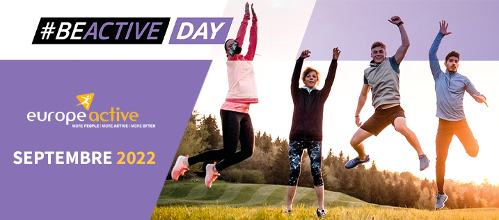 EuropeActive se prépare pour la #BEACTIVE DAY en septembre