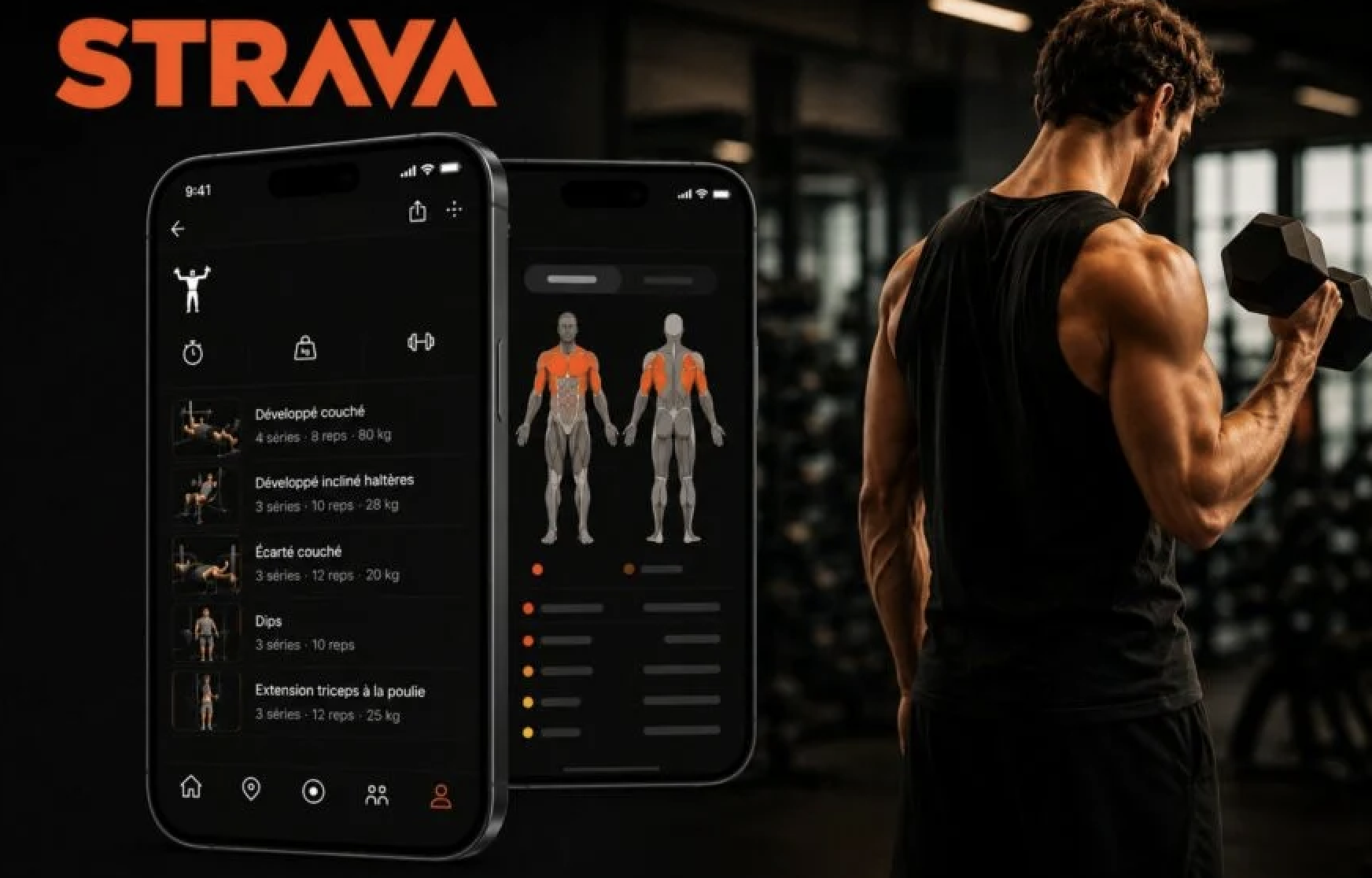 Strava remanié : la musculation au cœur de la stratégie