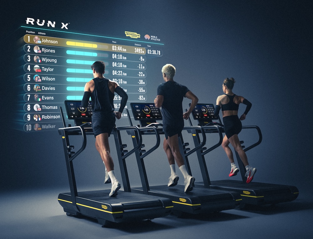 RUN X™, le premier Championnat du Monde de course sur tapis démarre !